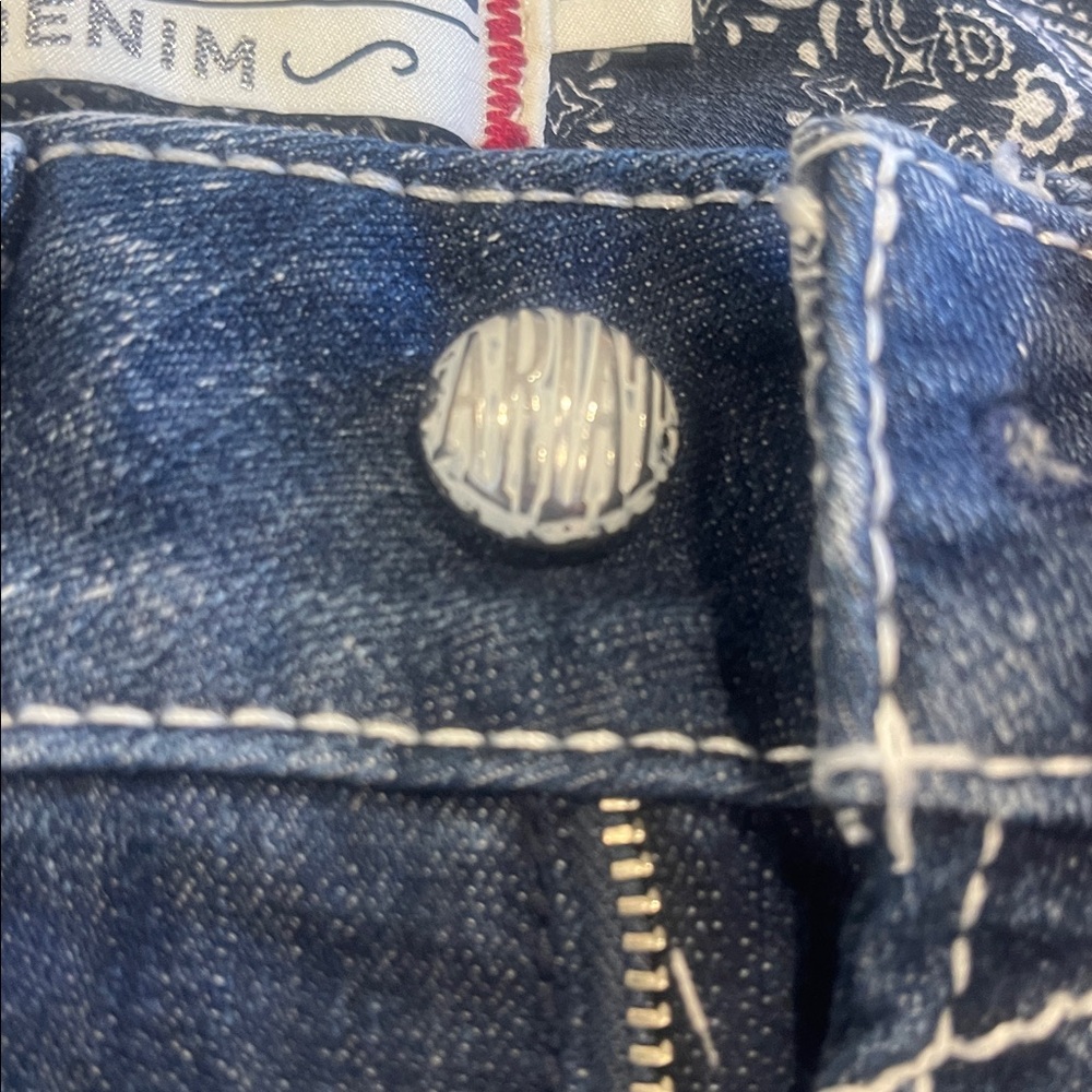 Ariat Women's Dark Blue Boot Cut Jeans - Picture 7 of 12